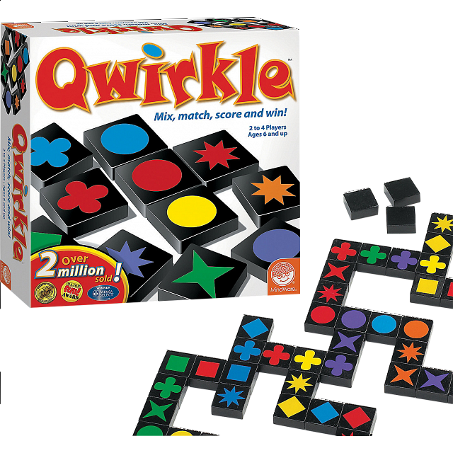Qwirkle Board Games Puzzle Master Inc