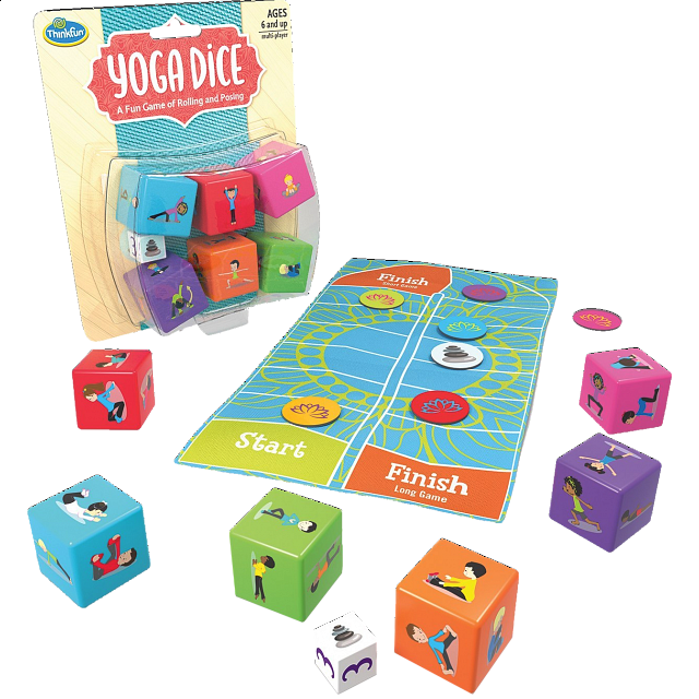 Yoga Dice Beginning Skills & Activities Puzzle Master Inc