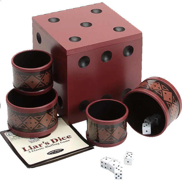 Liar's Dice Board Games Puzzle Master Inc