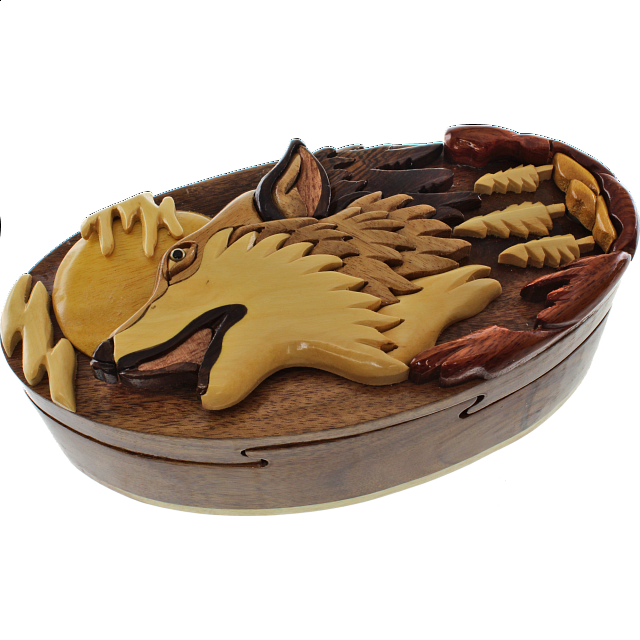 3d puzzle wolf