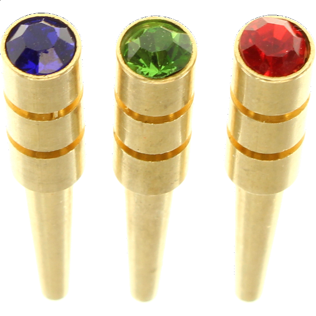 9 Brass Cribbage Pegs Games & Toys Puzzle Master Inc