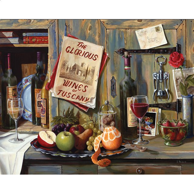 Wines of Tuscany 1000 Pieces Puzzle Master Inc