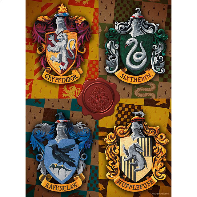 Harry Potter Crests | 1000 Pieces | Puzzle Master Inc