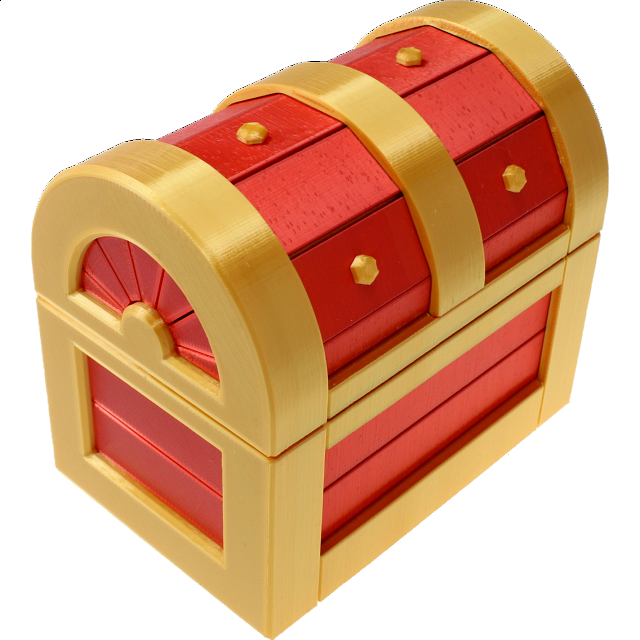 Treasure Chest Puzzle Box Puzzle Boxes / Trick Boxes Puzzle Master Inc