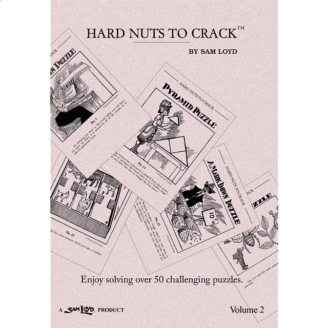 Hard Nuts To Crack Volume 2 Book More Puzzles Puzzle Master Inc