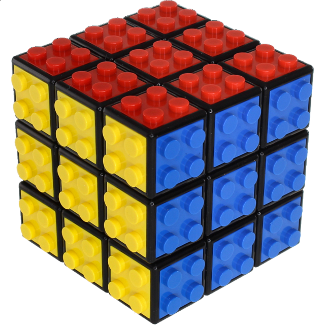 3x3 Building Block Cube with Tiles Kit Rubik's Cube & Others