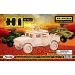 H1 LR All Terrain Vehicle - 3D Wooden Puzzle