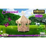 Carousel - 3D Wooden Puzzle