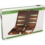 18 inch Backgammon Set - Brown and White