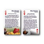 Playing Cards - Wine Recipes