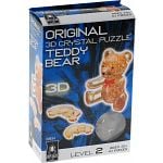 3D Crystal Puzzle - Teddy Bear (Brown)