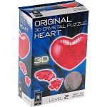 3D Crystal Puzzle - Heart (Red)