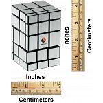 Siamese Mirror Cube - Silver Labels