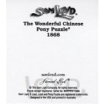 The Wonderful Chinese Pony Puzzle - Purple - Limited Edition
