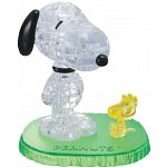 3D Crystal Puzzle - Snoopy Woodstock