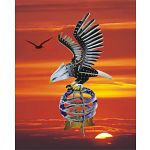 Eagle - Illuminated 3D Wooden Puzzle