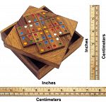 Color Match 12 Pieces Brain Teaser Puzzle