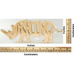Rhino - Wooden Jigsaw