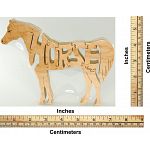 Horse - Wooden puzzle