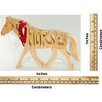 I Love Horses - Wooden Puzzle