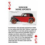 Playing Cards - Antique Motor Cars