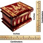 Romanian Puzzle Box - Medium Red