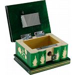 Romanian Puzzle Box - Small Green