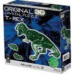 3D Crystal Puzzle Deluxe - T-Rex (Green)