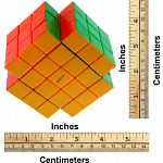 3x3x5 X-Shaped-Cube with Evgeniy logo - Stickerless
