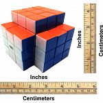 3x3x5 Trio-Cube with Evgeniy logo - Stickerless