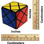 Dino Skewb Cube - Black Body