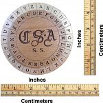 Confederate Army Cipher Disk