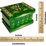 Romanian Puzzle Box - Medium Green