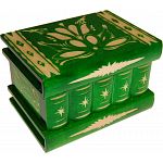 Romanian Puzzle Box - Medium Green