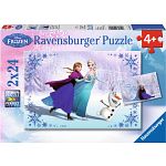 Disney Frozen: Sisters Always - 2 x 24 piece puzzles