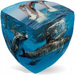 V-CUBE 2 Pillow (2x2x2): Dolphin Cube