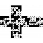 V-CUBE 3 Flat (3x3x3): Crossword Cube