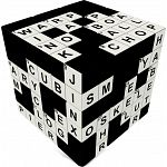 V-CUBE 3 Flat (3x3x3): Crossword Cube