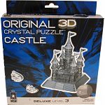 3D Crystal Puzzle Deluxe - Castle (Black)