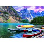 Canoes on the Lake