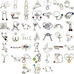 Group Special - a set of 45 wire puzzles