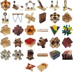 Group Special - a set of 37 wood puzzles image