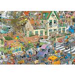 Jan van Haasteren Comic Puzzles- 2 x 1000 Piece Safari/The Storm