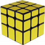 Unequal 3x3x3 Cube - Black Body in Yellow Stickers