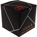 limCube Ghost Cube 2x2x2 - White Body with Black labels