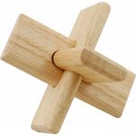 .Level 7 - a set of 4 wood puzzles