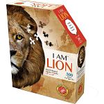 I AM Lion - Shaped Jigsaw Puzzle
