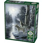 Wolves By Moonlight