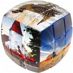 V-CUBE 3 Pillow (3x3x3): Saskatchewan