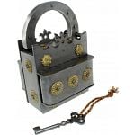 Crown Iron Puzzle Lock image